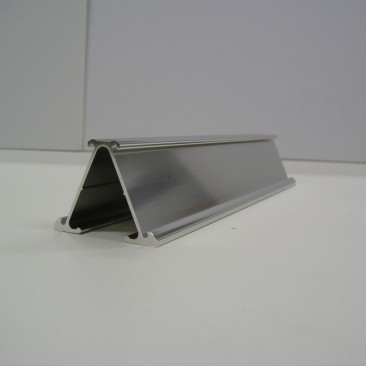 Desk Stand Double sided Silver 1-1/4” x 8”
